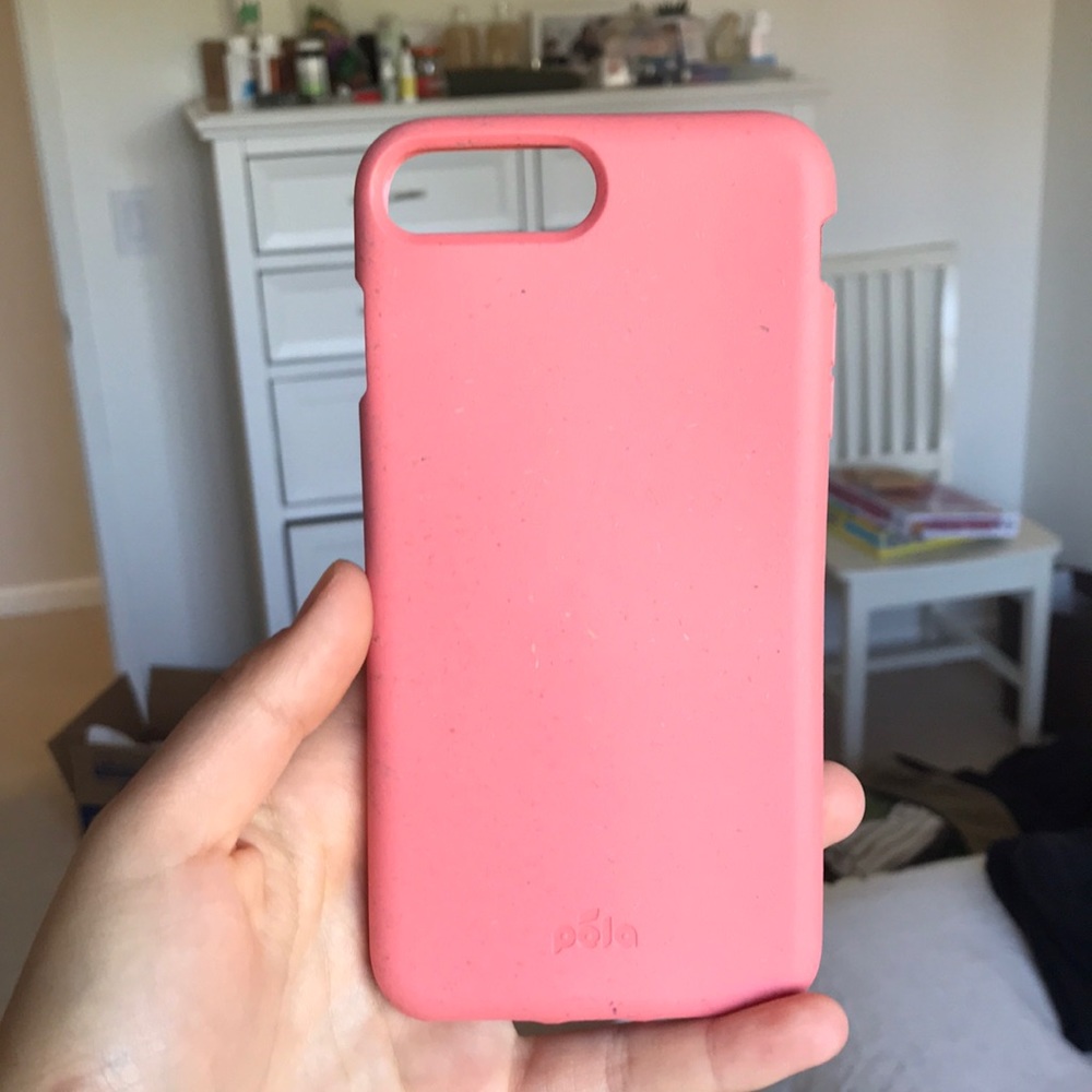 coral pela case iPhone 7 plus, 8 plus